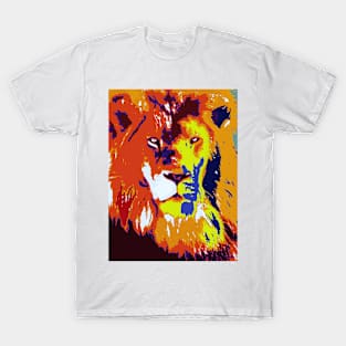 Abstract Lion T-Shirt